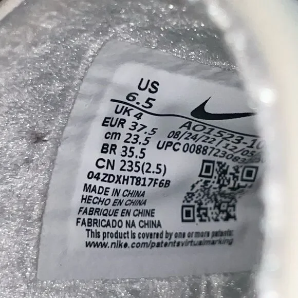 Nike Air Force 1 Lover XX Reimagined Off White' Slip-On Women's size 6.5 shoes - Picture 9 of 10